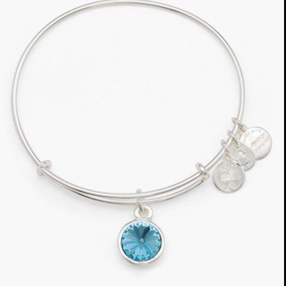 Alex and Ani Aquamarine Bracelet